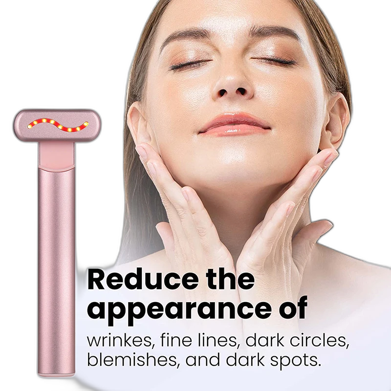 GlowWave — Red Light Therapy Facial Wand