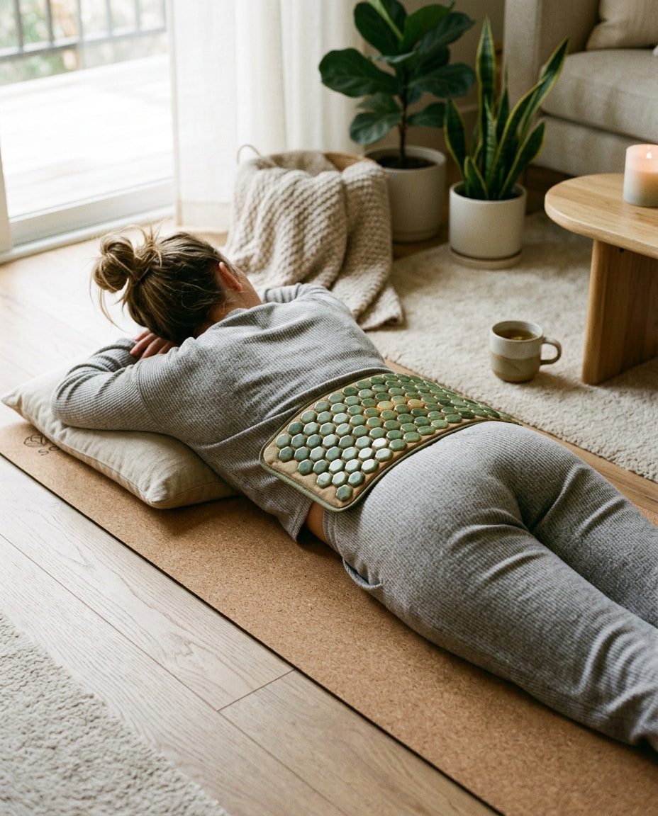 JadeHeat Far-Infrared Jade Heating Pad lifestyle