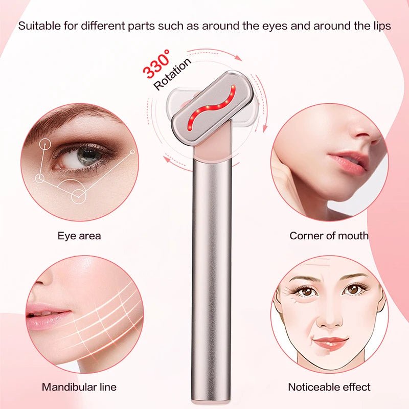GlowWave — Red Light Therapy Facial Wand