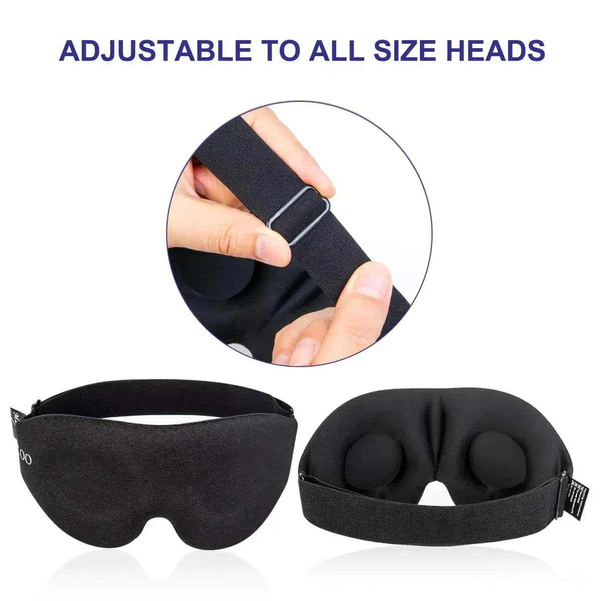 DreamWeight adjustable elastic strap fits all head sizes