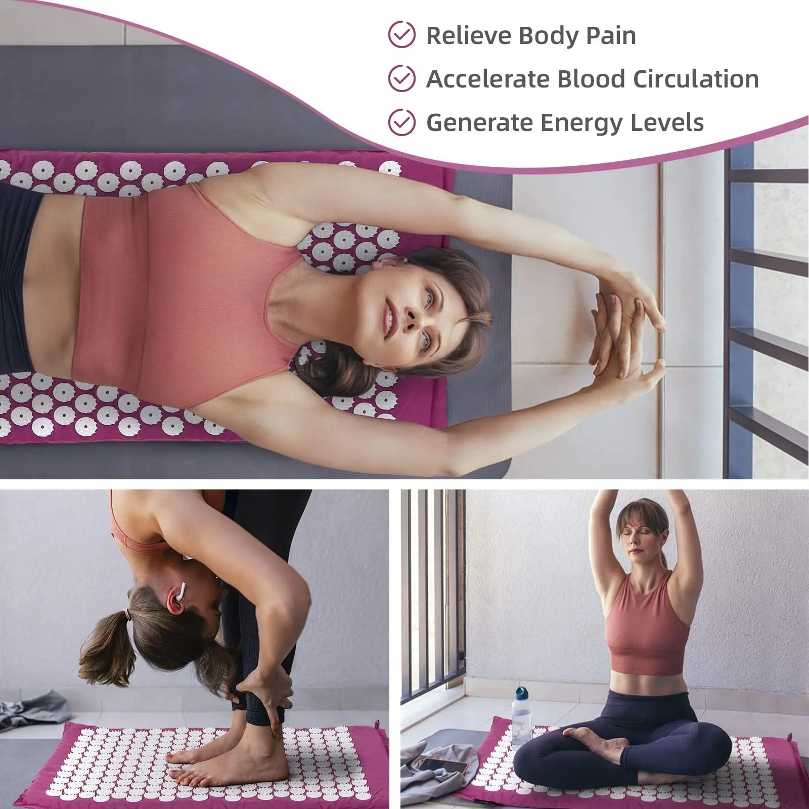 ZenRelief acupressure mat
