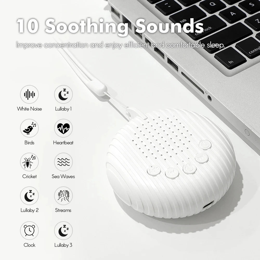 SoundSleep portable sound machine detail