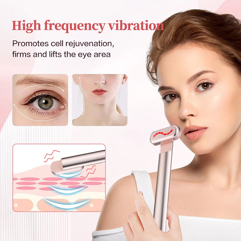 GlowWave — Red Light Therapy Facial Wand