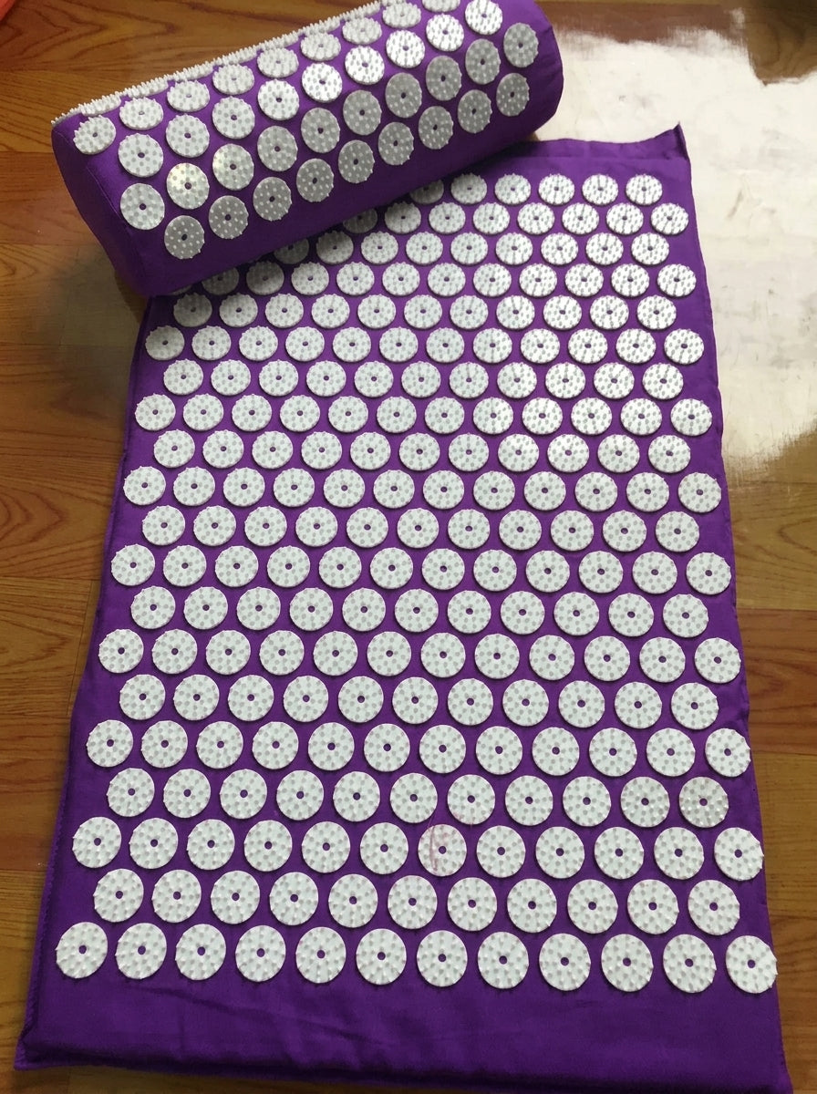 ZenRelief purple acupressure mat dimensions and features