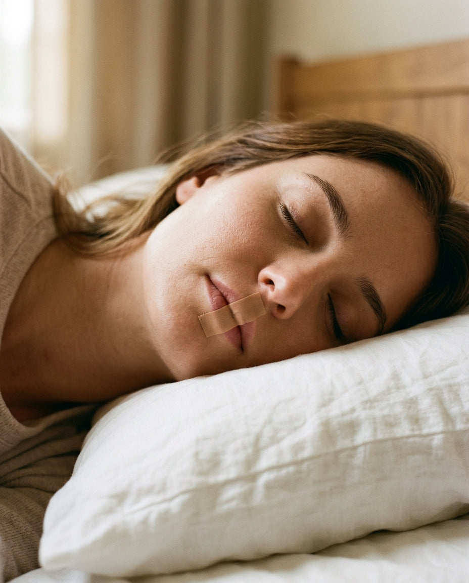 BreatheSeal Nasal Breathing Sleep Tape lifestyle