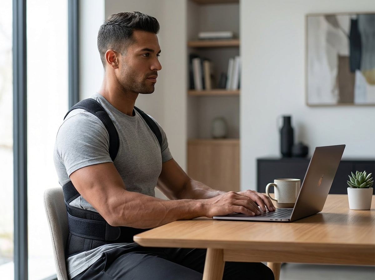 Posture Pro — Adjustable Upper-Back Brace