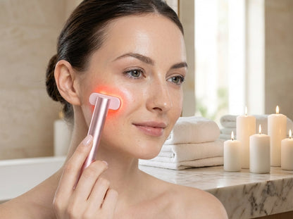 GlowWave — Red Light Therapy Facial Wand